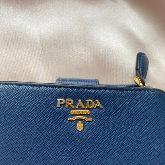 Blue Prada Wallet - Picture 2 of 7